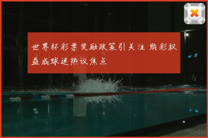 世界杯彩票奖励政策引关注 购彩权益成球迷热议焦点